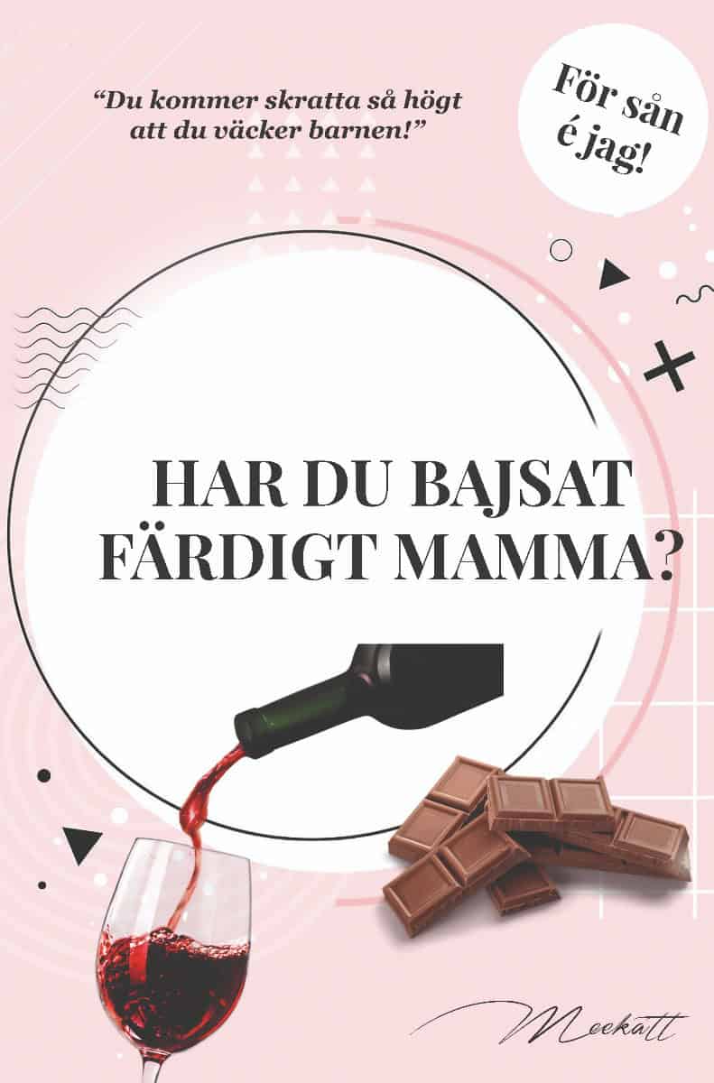 Malin Birgersson : Har du bajsat färdigt mamma?