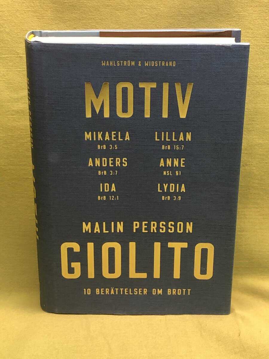 Malin Persson Giolito : Motiv