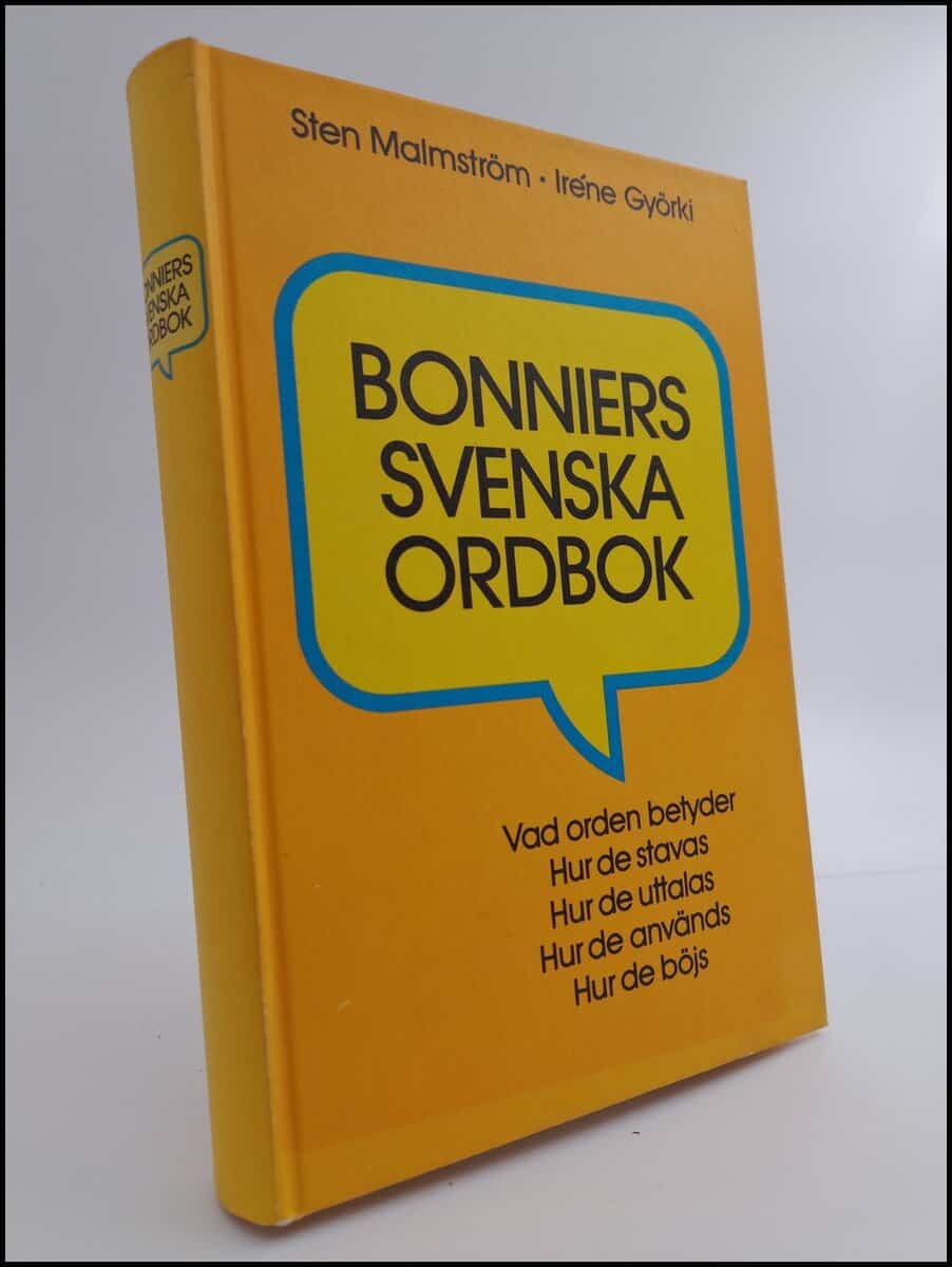 Malmström, Sten ; Iréne Györki : Bonniers svenska ordbok