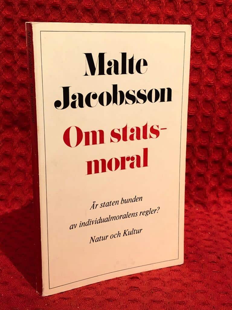 Malte Jacobsson : Om statsmoral