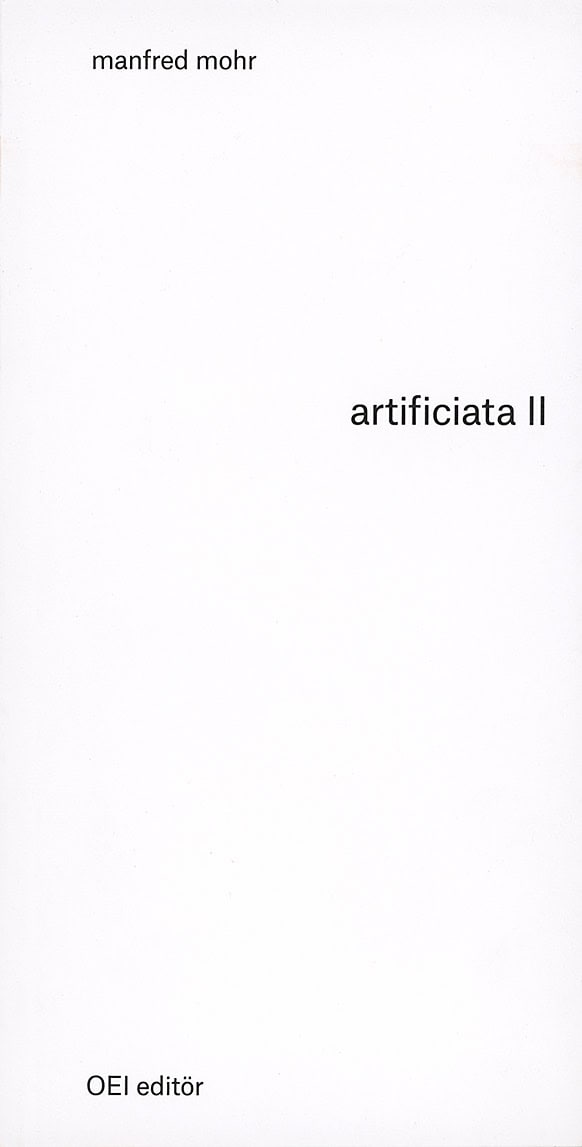 Manfred Mohr : Artificiata II