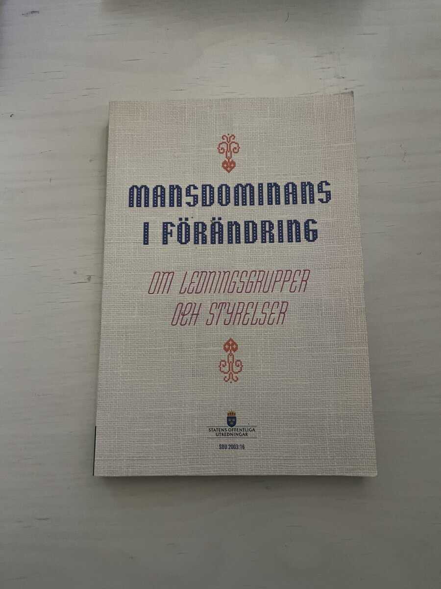 Mansdominans i förändring