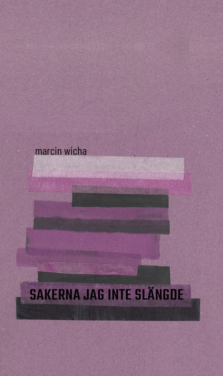 Marcin Wicha : Sakerna jag inte slängde