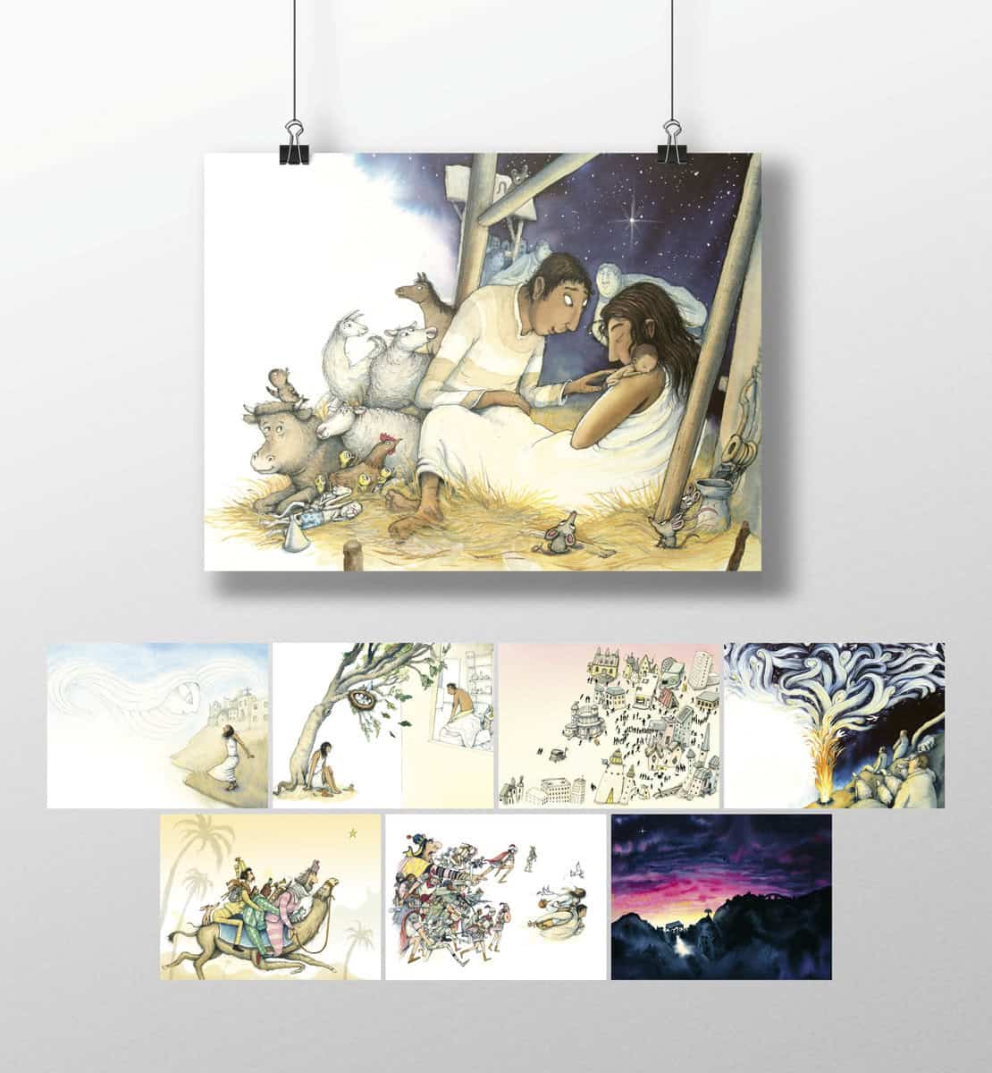 Marcus-Gunnar Pettersson : Barnens Bästa Bibel - Poster Julpaket