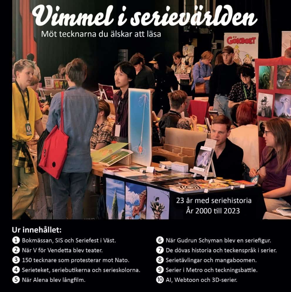 Marcus Malinda Lindmark : Vimmel i serievärlden