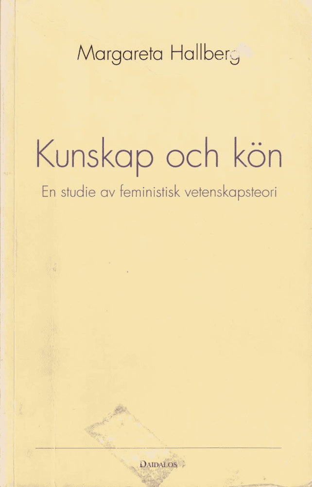 Margareta Hallberg : Kunskap och kön
