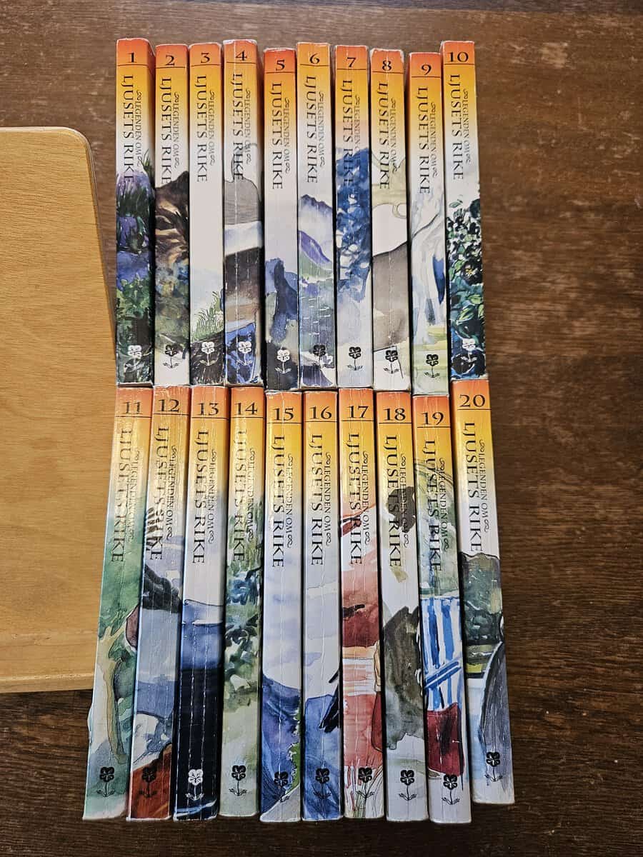 Margit Sandemo : Ljusets rike, del 1-20 (komplett)