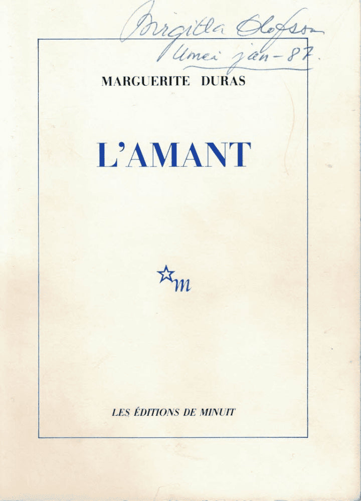 Marguerite Duras : L'amant
