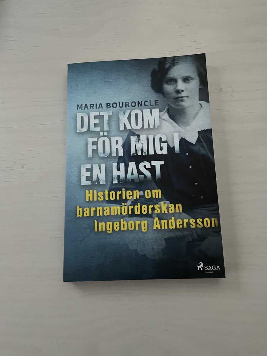 Maria Bouroncle : Det kom för mig i en hast