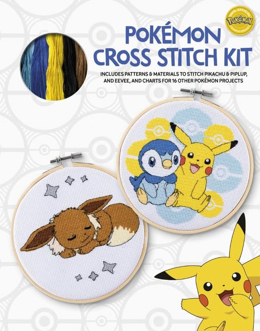 Maria Diaz : Pokémon Cross Stitch Kit