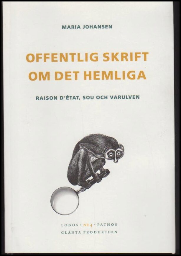 Maria Johansen : Offentlig skrift om det hemliga