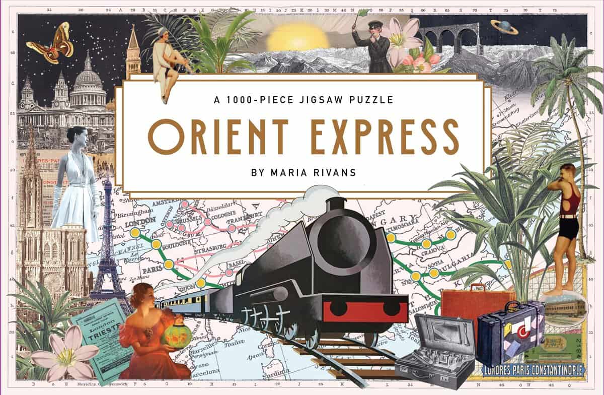 Maria Rivans : Pussel Orient Express 1000 bitar