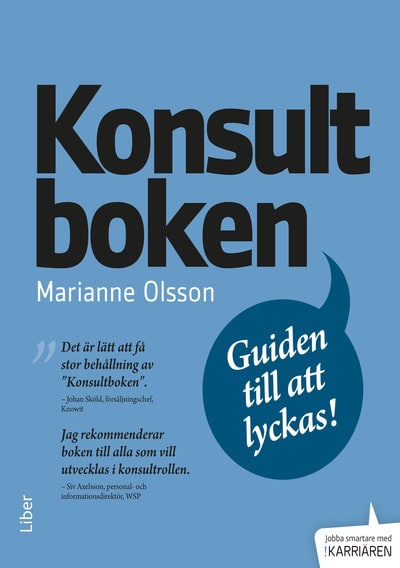 Marianne Olsson : Konsultboken : guiden till att lyckas