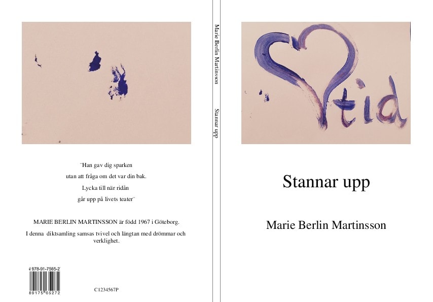 Marie Berlin Martinsson : Stannar upp