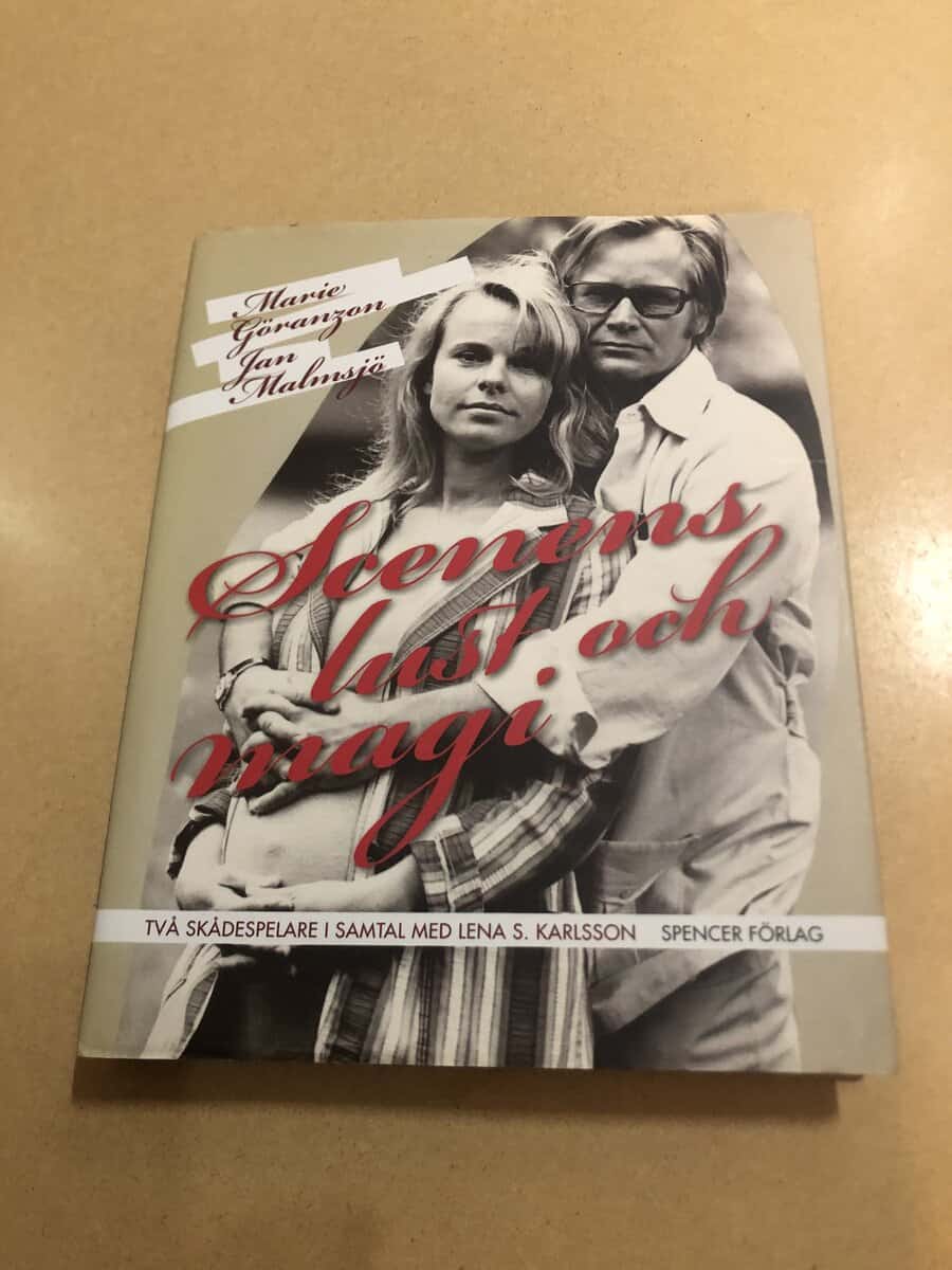 Marie Göranzon : Scenens lust och magi - Marie Göranzon, Jan Malmsjö, två skådespelare
