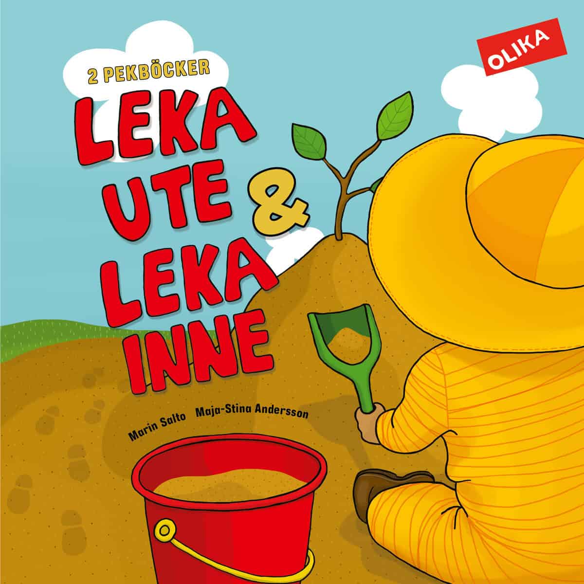 Marin Salto : Leka ute & Leka inne - två pekböcker i en!