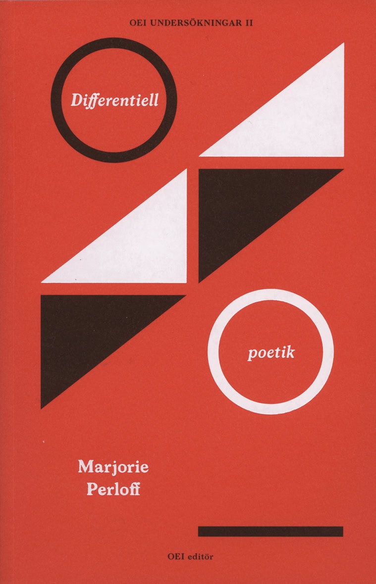 Marjorie Perloff : Differentiell poetik
