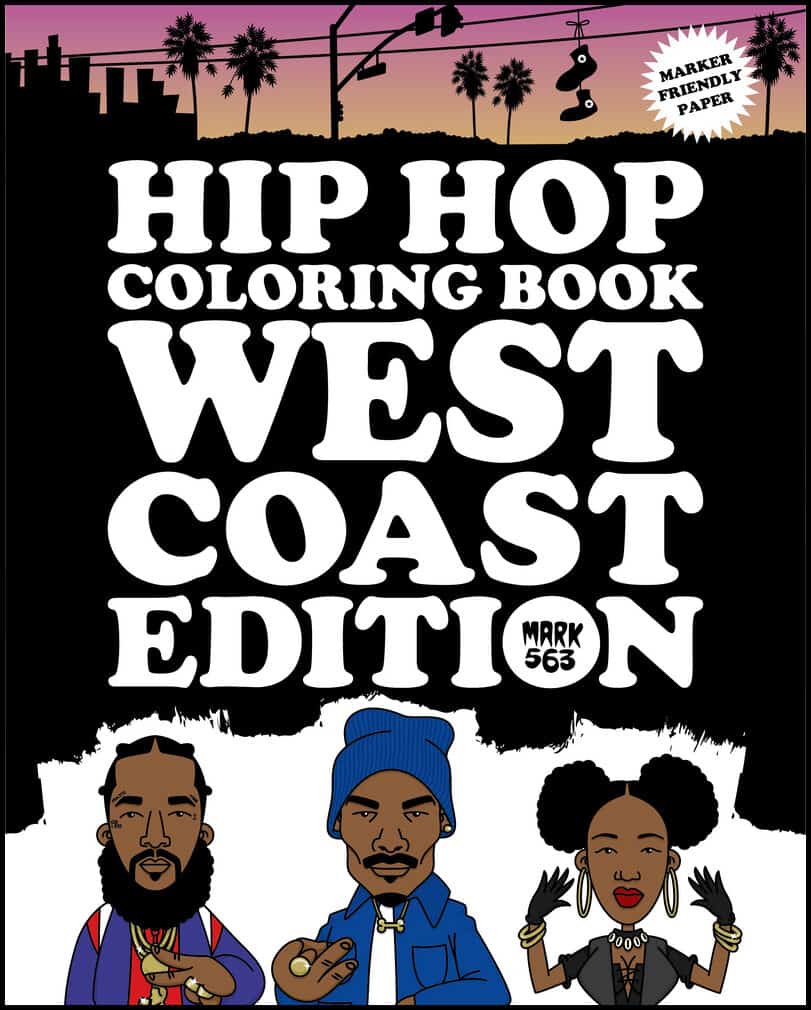 Mark 563 : Hip Hop coloring book