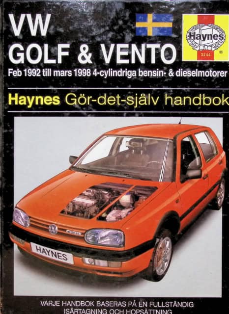 Coombs, Mark, Drayton, Spencer : VWGolf III & Vento , Gör- det-själv handbok