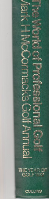 MARK H. MCCORMACK : The World of Professional Golf 1973