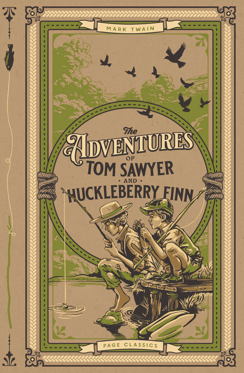 Mark Twain : The Adventures of Tom Sawyer and Huckleberry Finn