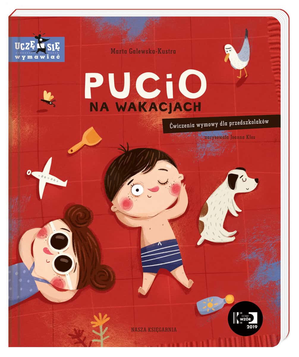 Marta Galewska-Kustra : Pucio na wakacjach. Ćwiczenia wymowy dla przedszkolaków