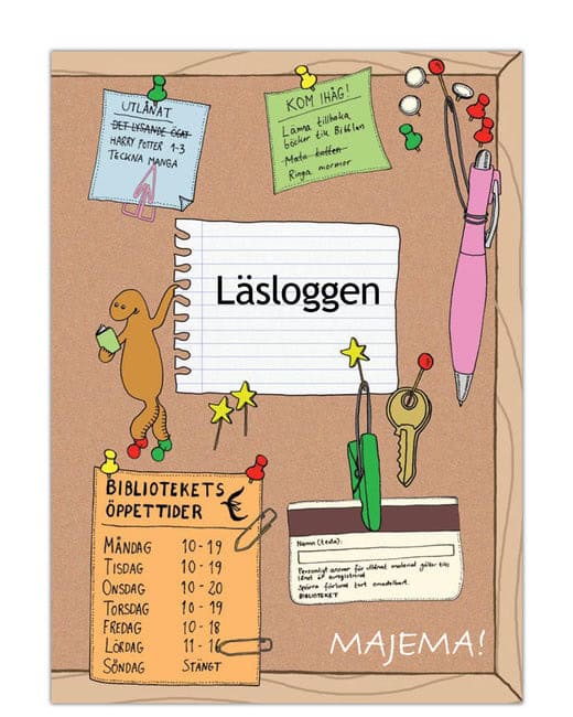 Mårtensson, Annika ; Halldén, Weronica ; Billström, Marianne : Läsloggen