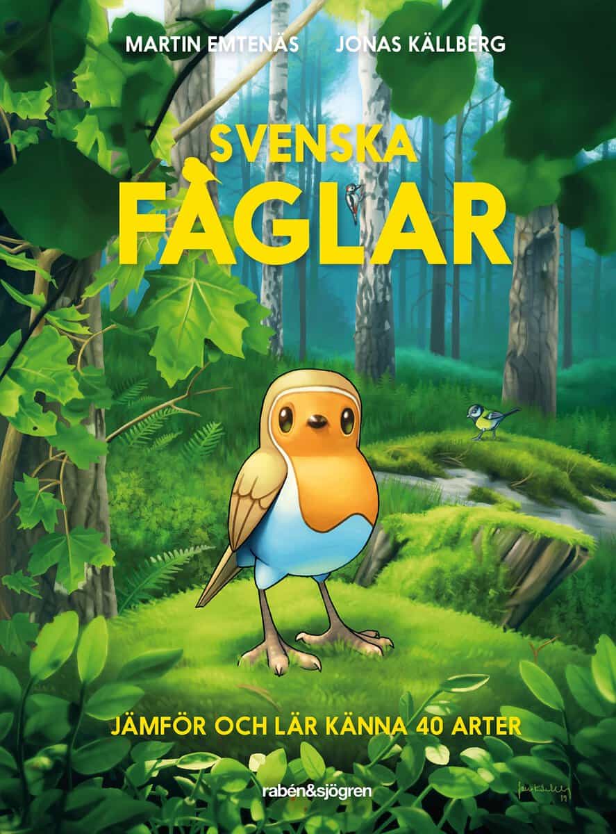 Martin Emtenäs : Svenska fåglar : jämför och lär känna 40 arter