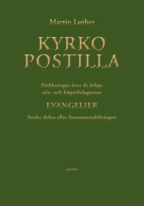 Martin Luther : Kyrkopostilla i två band