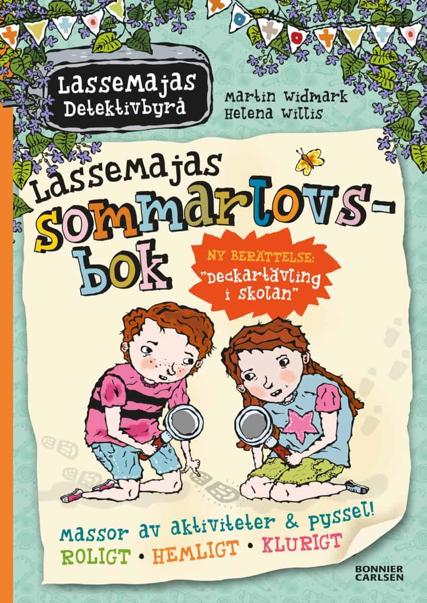 Martin Widmark : LasseMajas sommarlovsbok. Deckartävling i skolan