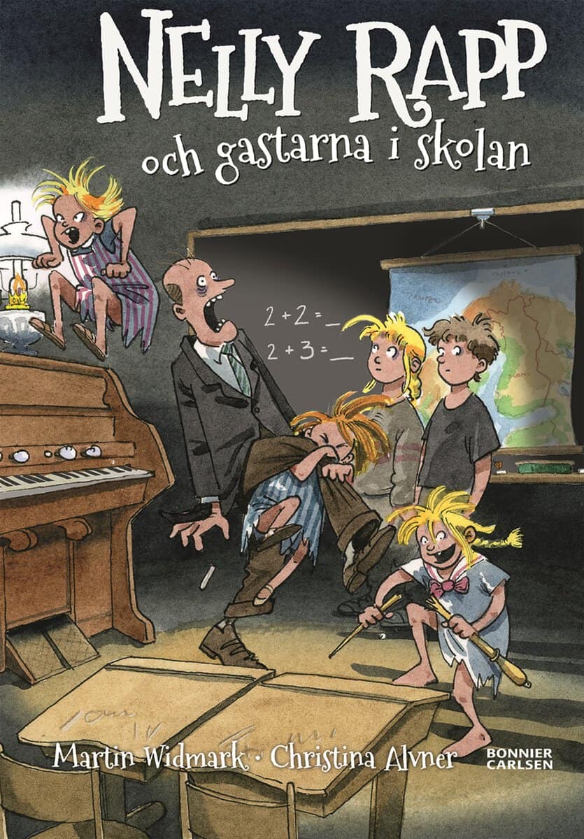 Martin Widmark : Nelly Rapp och gastarna i skolan