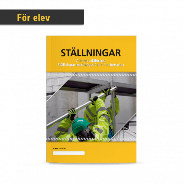 Martinsson, Ingvar ; Haaland, Trygve : Ställningar med högst 9 m till arbetsplan