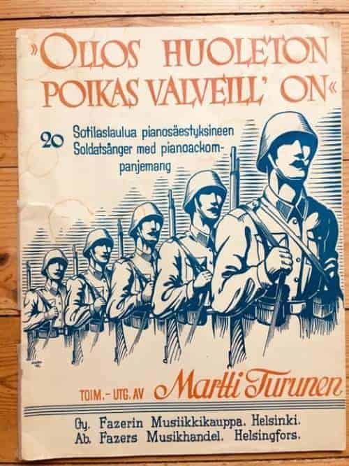 Martti Turunen : Ollos huoleton poikas valveill' on