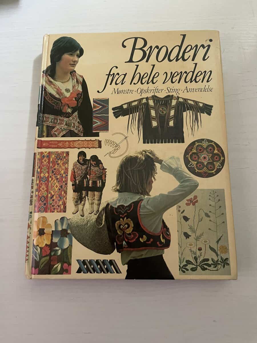 Mary. Gostelow : Broderi fra hele verden