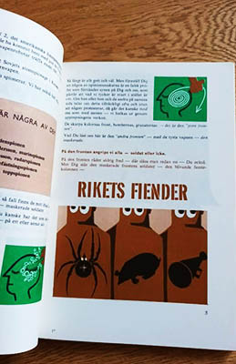 Maskerad front. Handbok i säkerhetstjänst (H säk) 1964 års upplaga