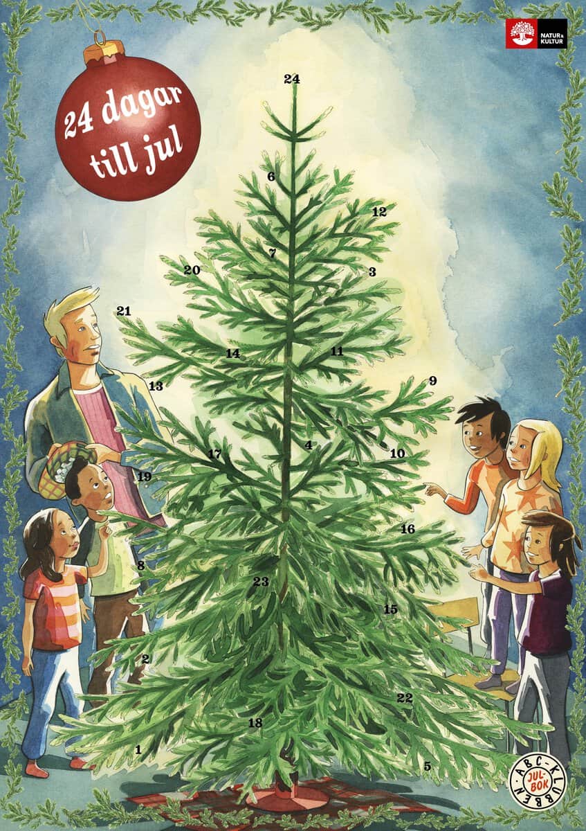 Mats Wänblad : ABC-klubben Julkalender, 24 dagar till jul