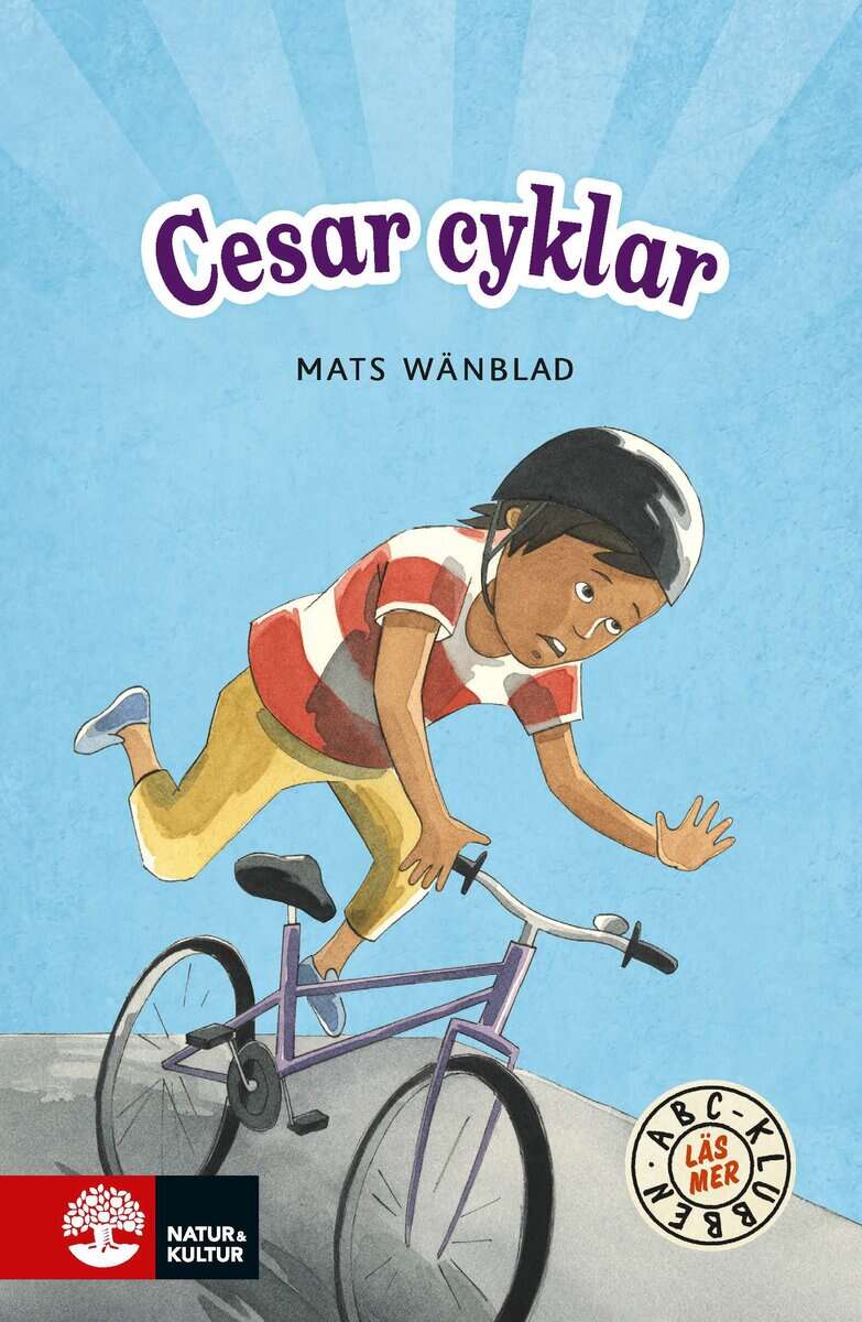 Mats Wänblad : ABC-klubben, Läs mer Blå, Cesar cyklar
