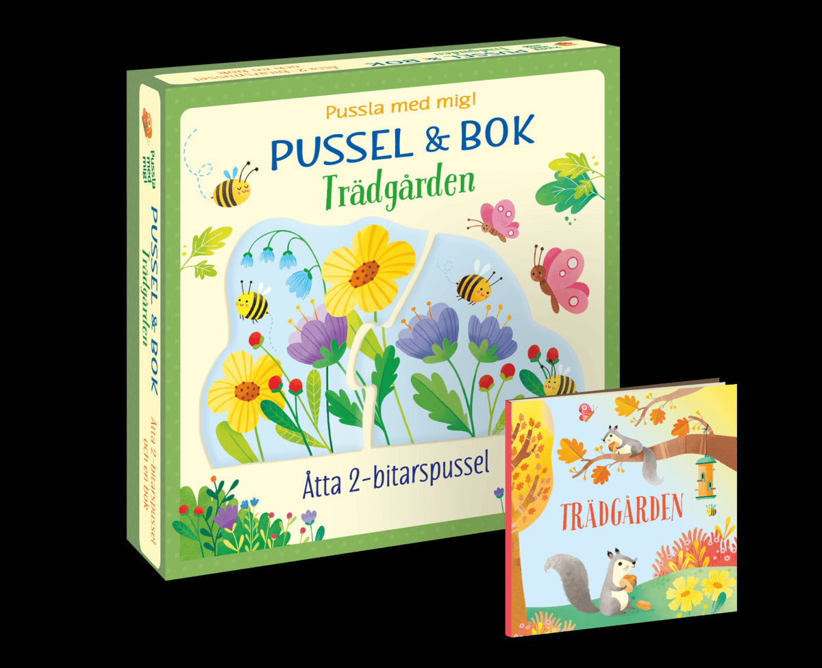 Oldham, Matthew ; Ferro, Elisa : Pussel & bok. Trädgården