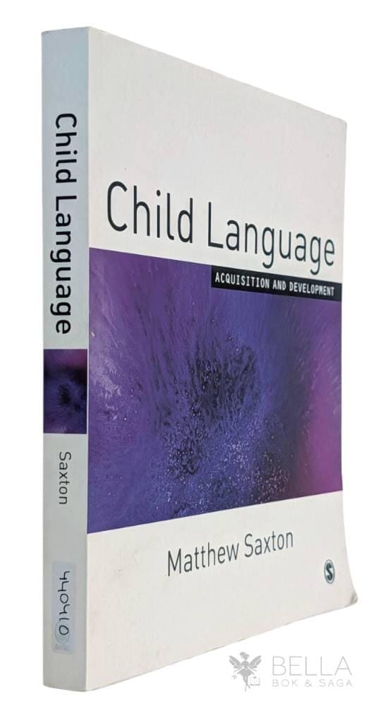 Matthew Saxton : Child language