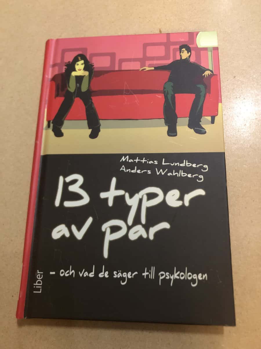 Mattias Lundberg : 13 typer av par - och vad de säger till psykologen