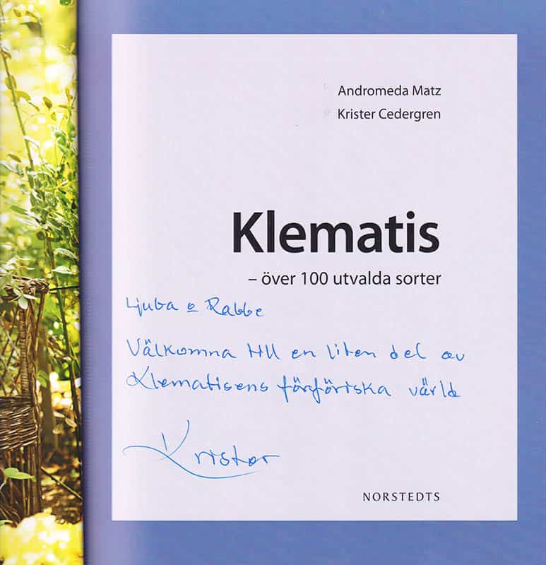Matz, Andromeda ; Cedergren, Krister : Klematis