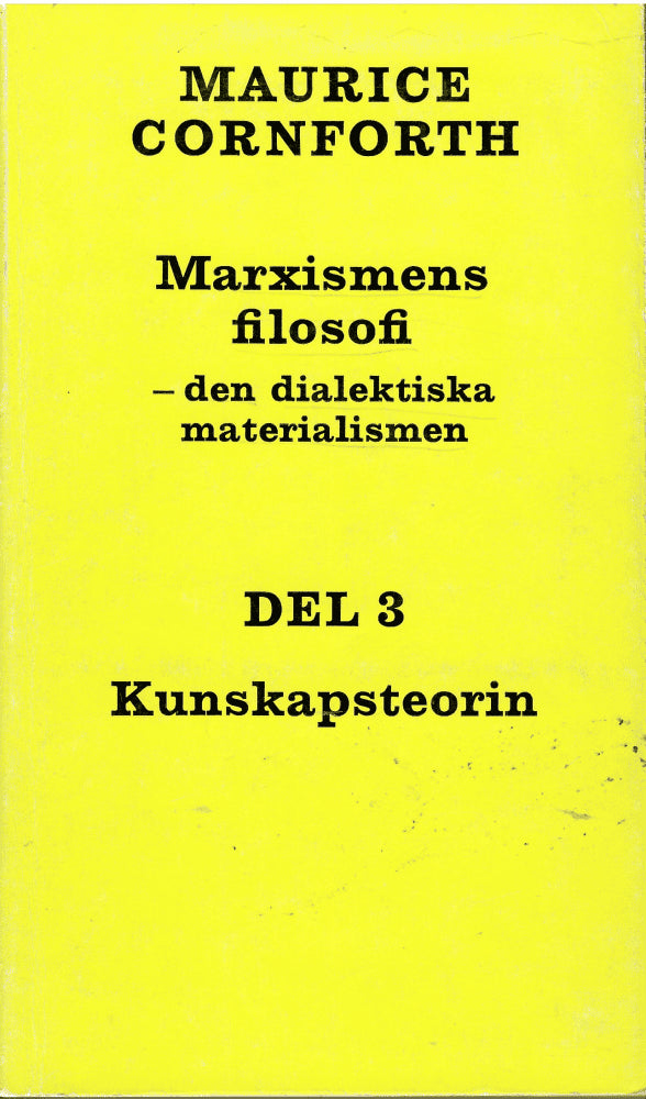 Maurice Cornforth : Marxismens filosofi