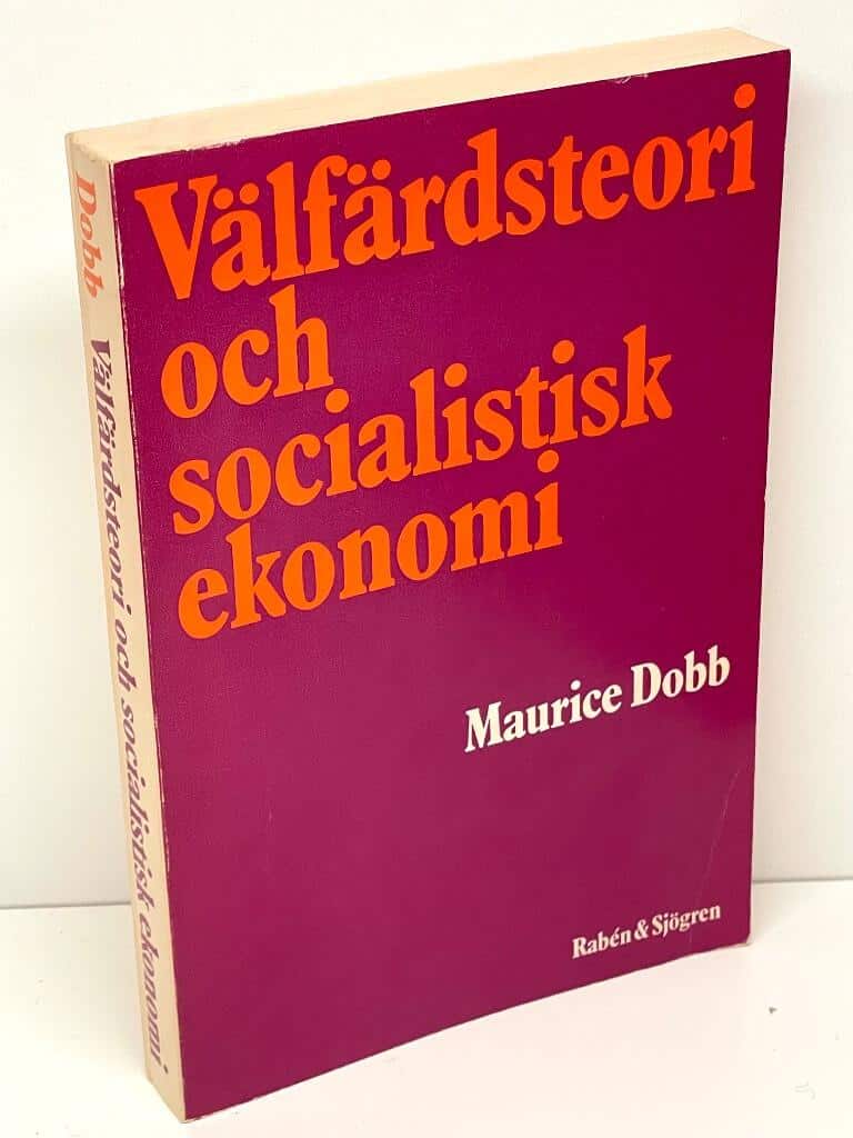 Maurice Dobb : Välfärdsteori och socialistisk ekonomi