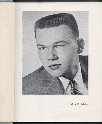 Max B Miller : Flygande tefat