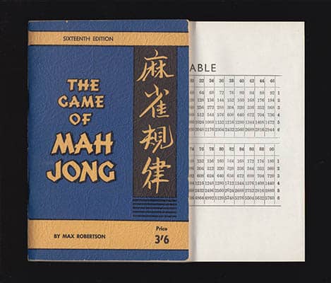 Max Robertson : The game of Mah Jong
