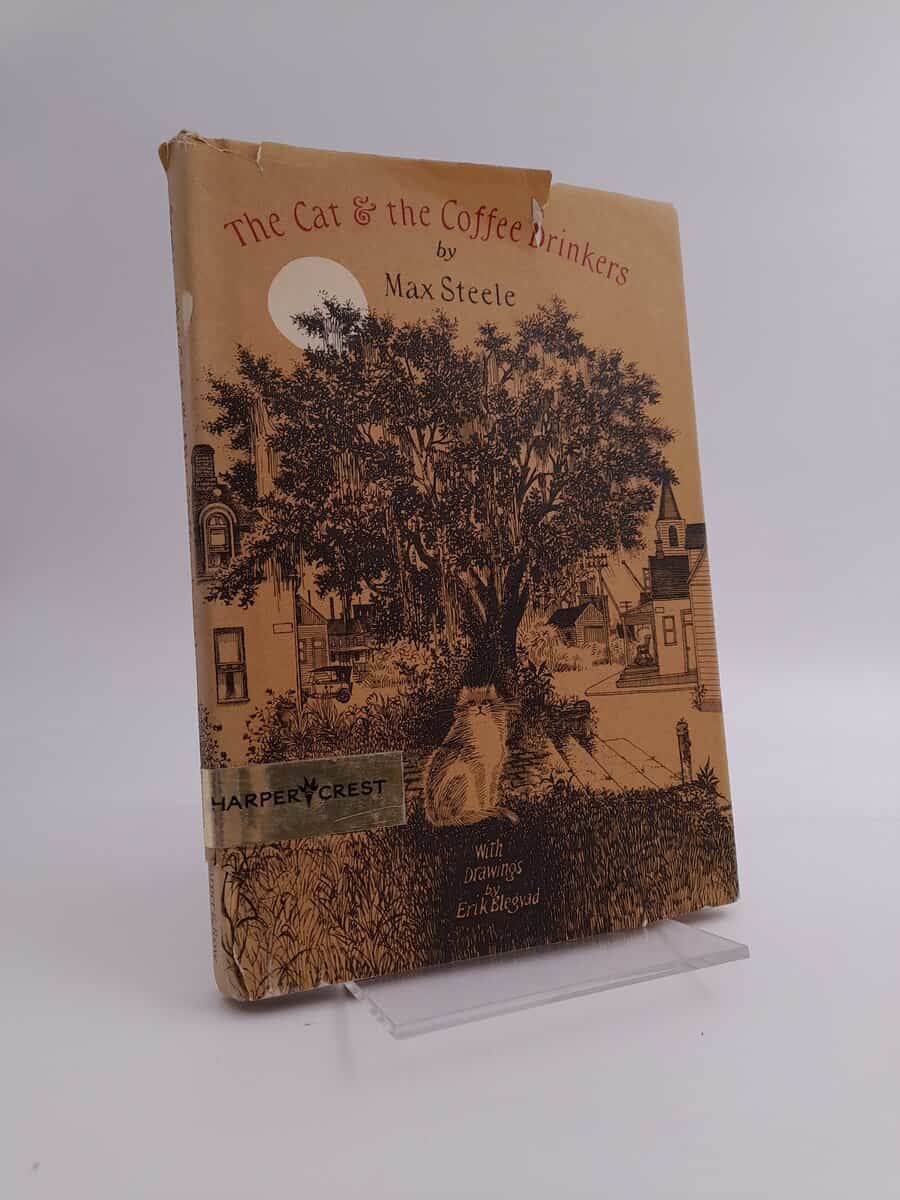 Max Steele : The cat & the coffee drinkers