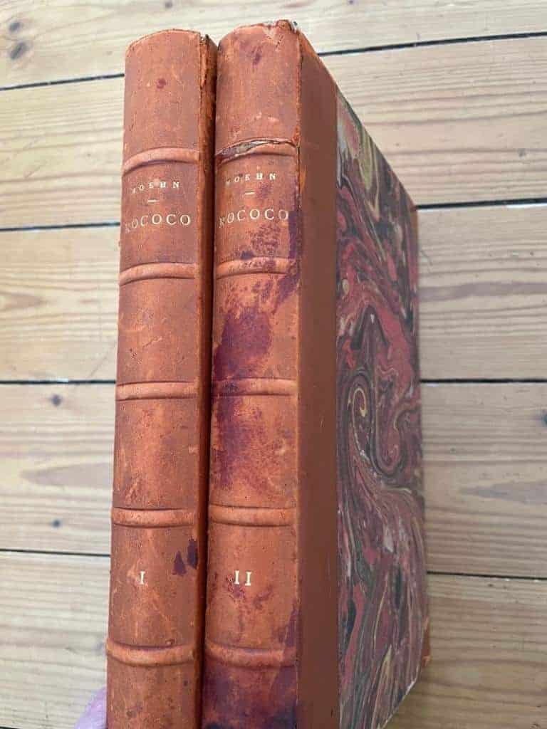 Max von Boehn : Rococo I-II. Franskt samhällsliv och fransk kultur 1700-1789.