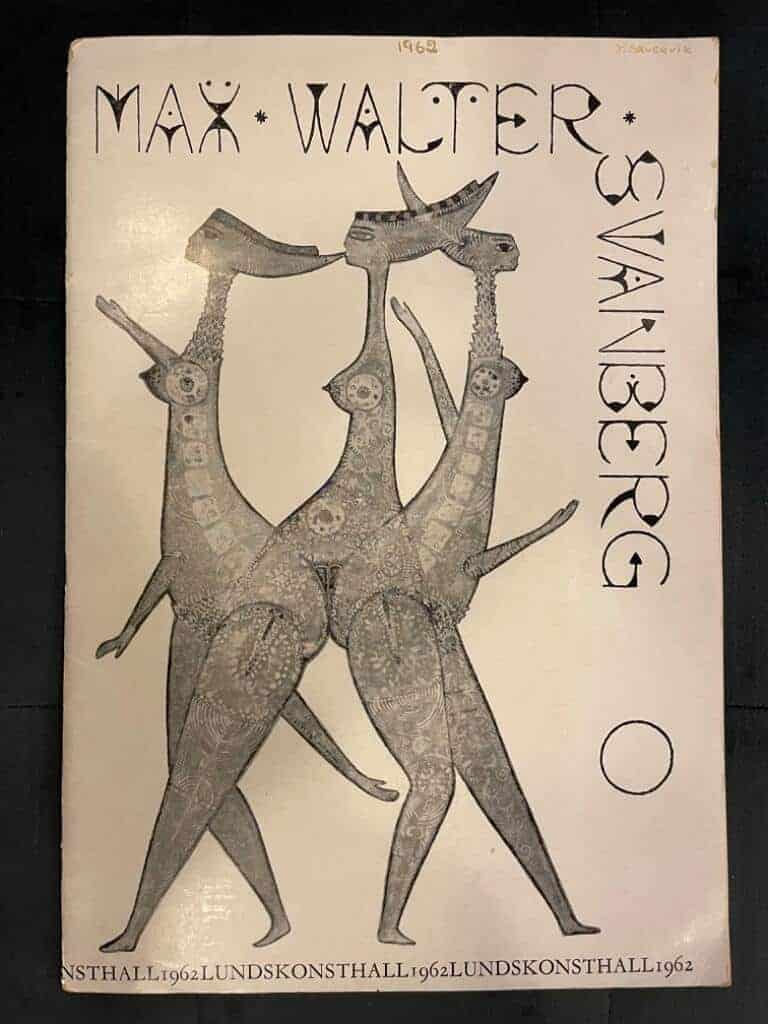 Max Walter Swanberg : Max Walter Swanberg Lunds Konsthall 1962