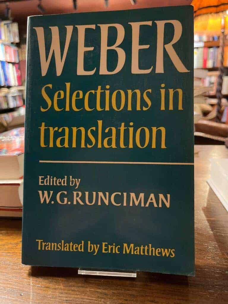 Max Weber : Selections in translation