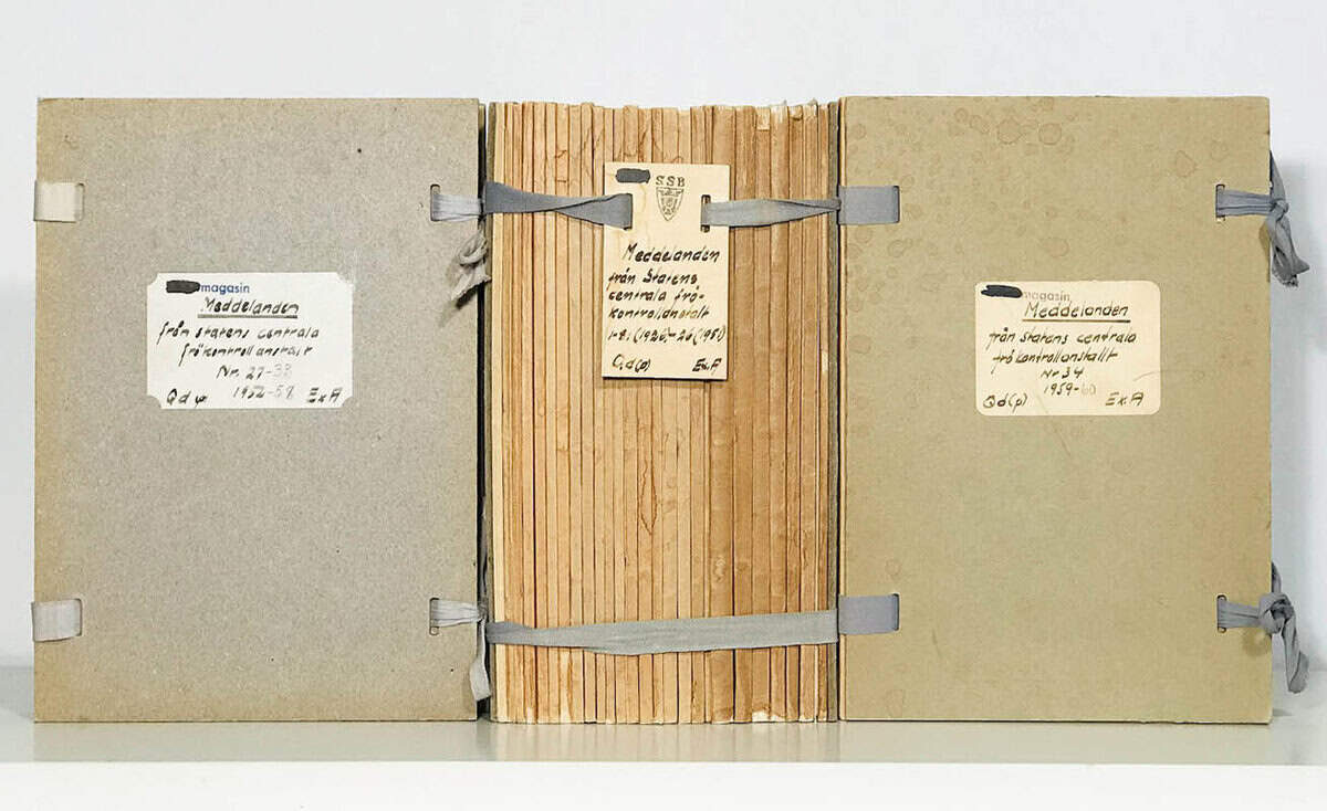 Meddelande från Statens centrala frökontrollanstalt. N:r 1 1926 tom N:r 35 - 1960